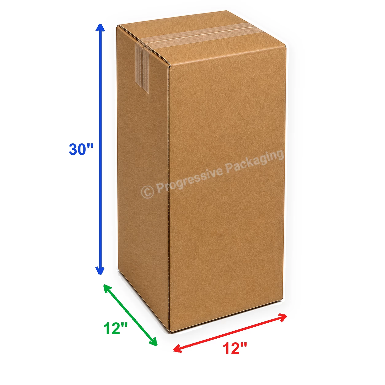 12 x 12 x 30″ Tall Corrugated Boxes (15/bundle)
