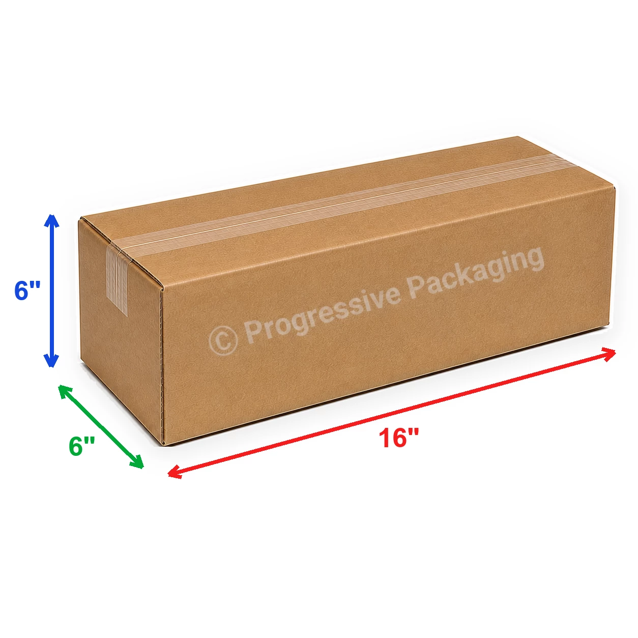 16 x 6 x 6″ Corrugated Boxes (25/Bundle)