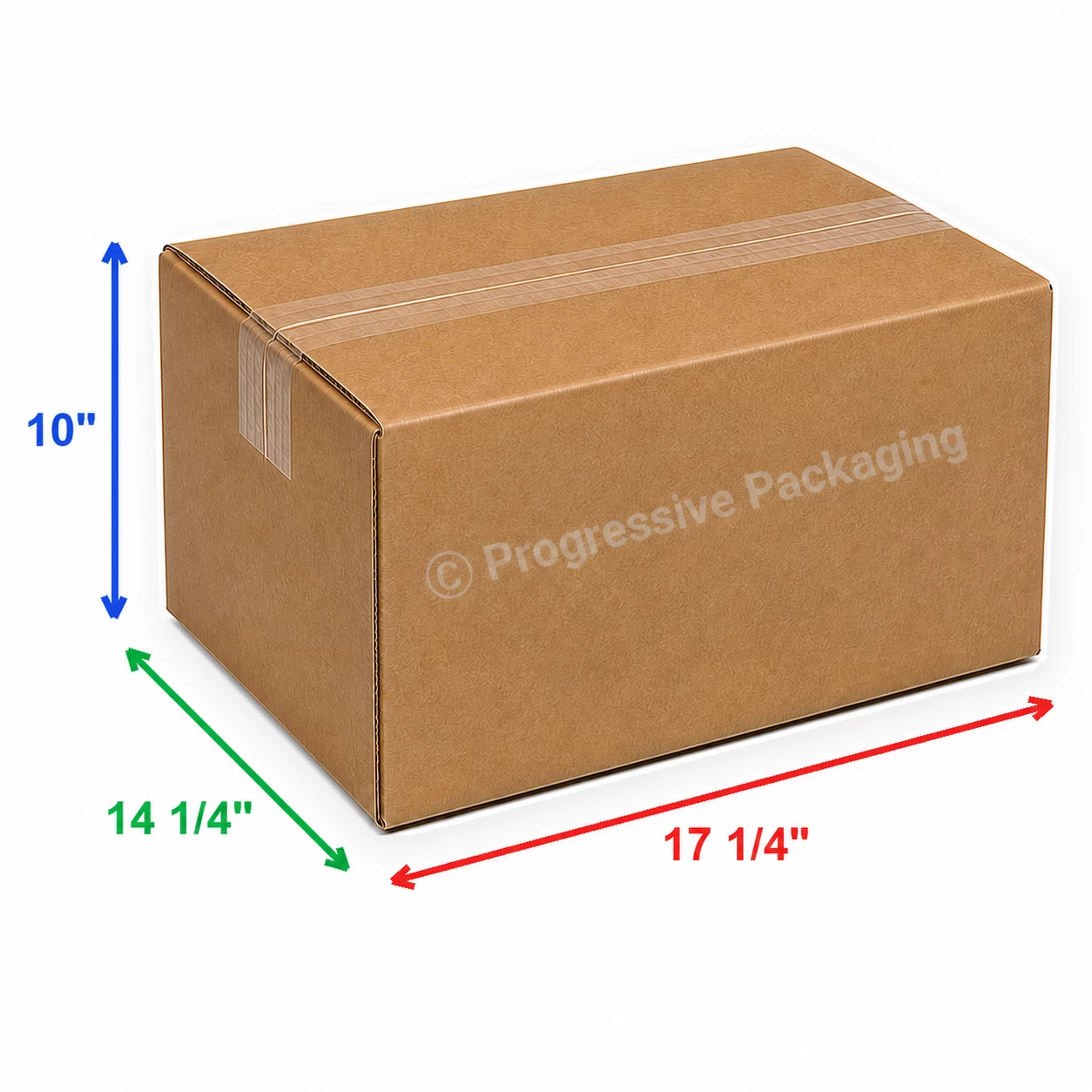 171/4 x 141/4 x 10″ Corrugated Boxes (25/Bundle)