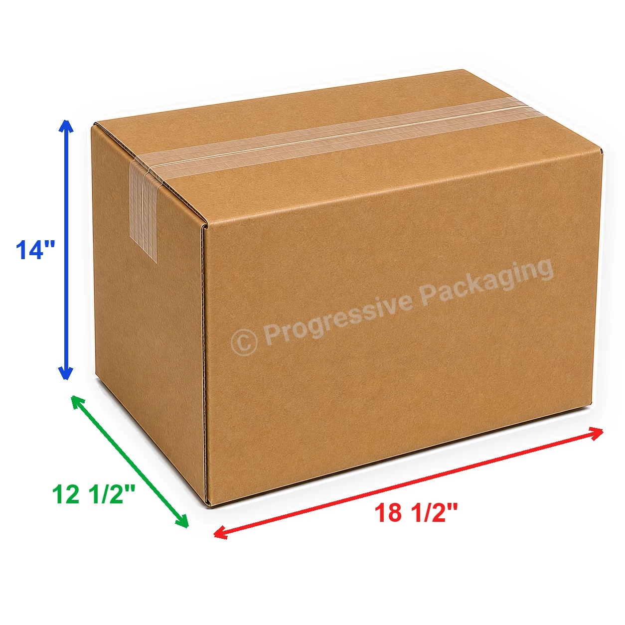 181/2 x 121/2 x 14″ Corrugated Boxes (20/Bundle)