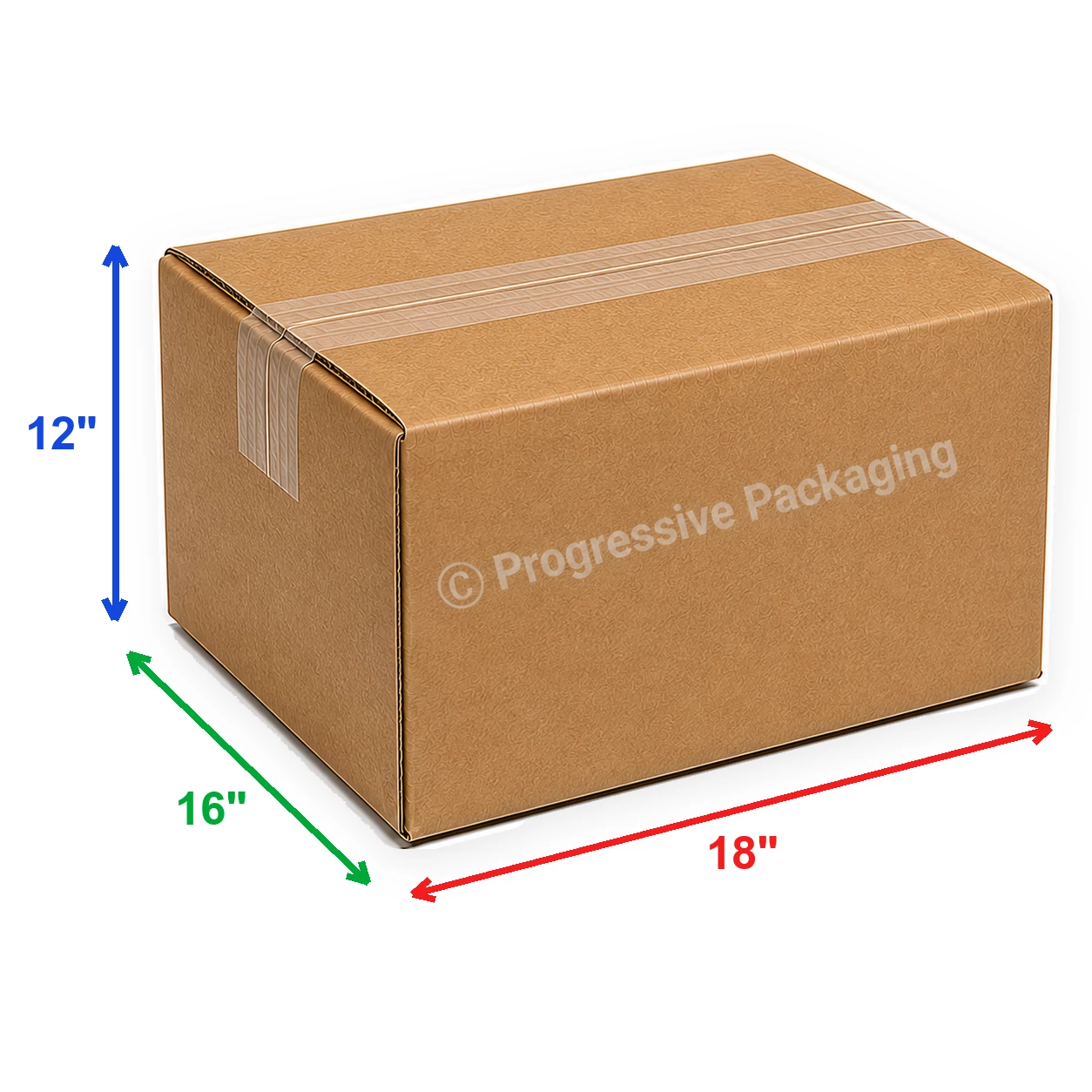 18 x 16 x 12″ Corrugated Boxes (25/Bundle)