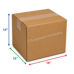 18 x 18 x 14″ Corrugated Boxes (20/Bundle)