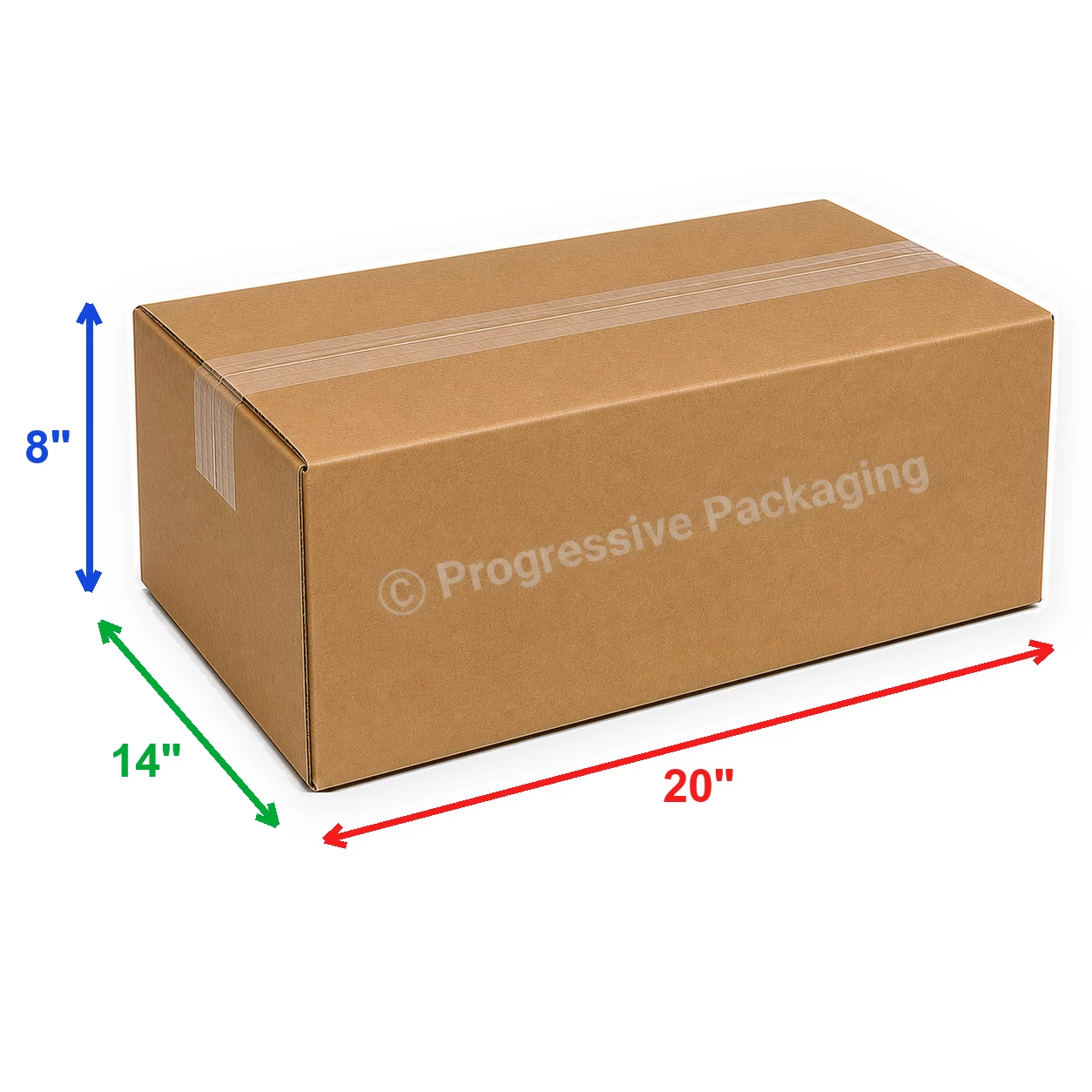 20 x 14 x 8″ Corrugated Boxes (25/bundle)