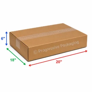 20 x 18 x 6″ Flat Corrugated Boxes (25/bundle)