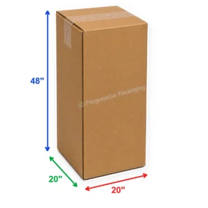 20 x 20 x 48″ Tall Corrugated Boxes (10/bundle)