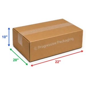 22 x 20 x 10″ Corrugated Boxes (15/bundle)