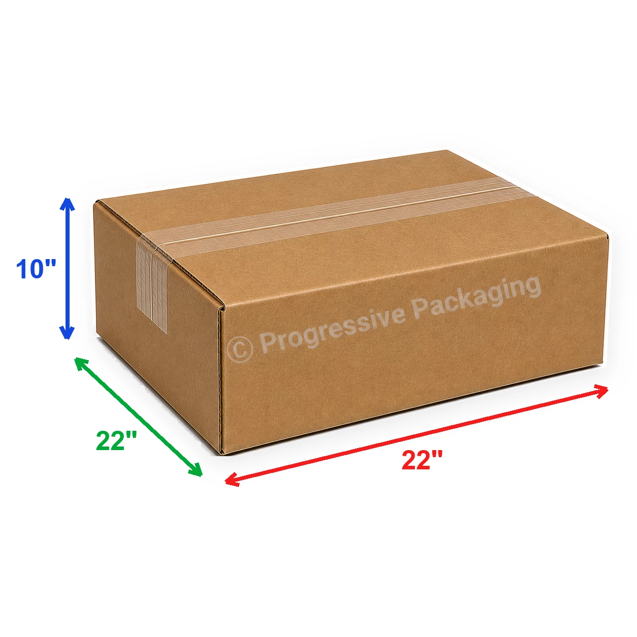 22 x 22 x 10″ Corrugated Boxes (15/bundle)