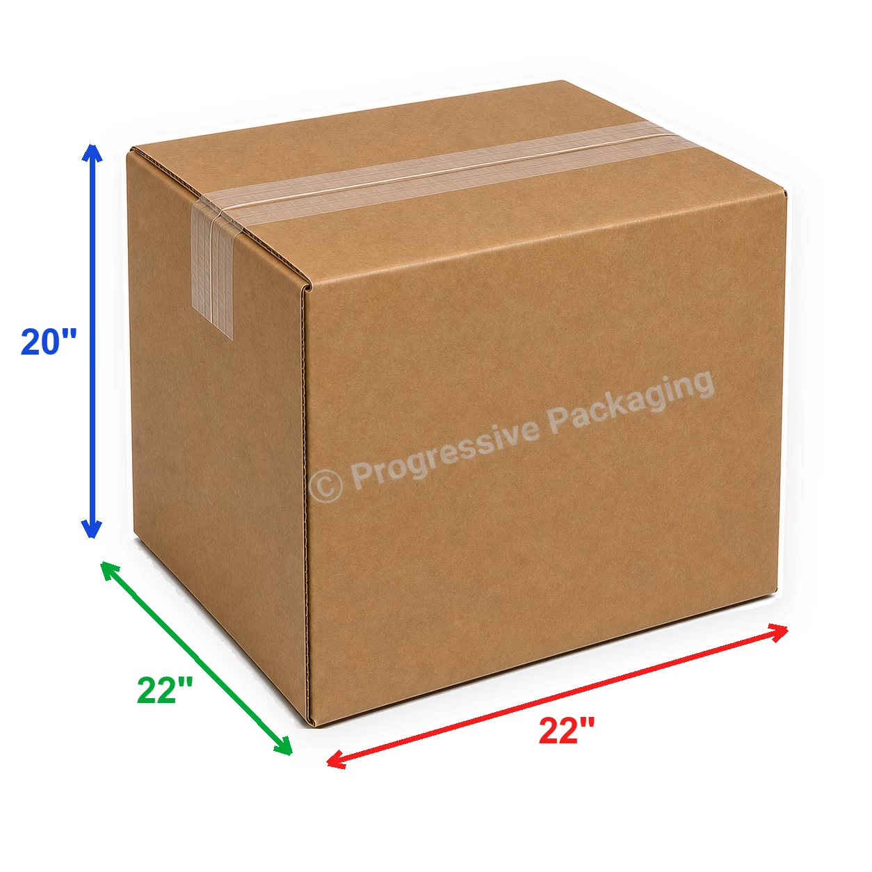 22 x 22 x 20″ Corrugated Boxes (10/bundle)
