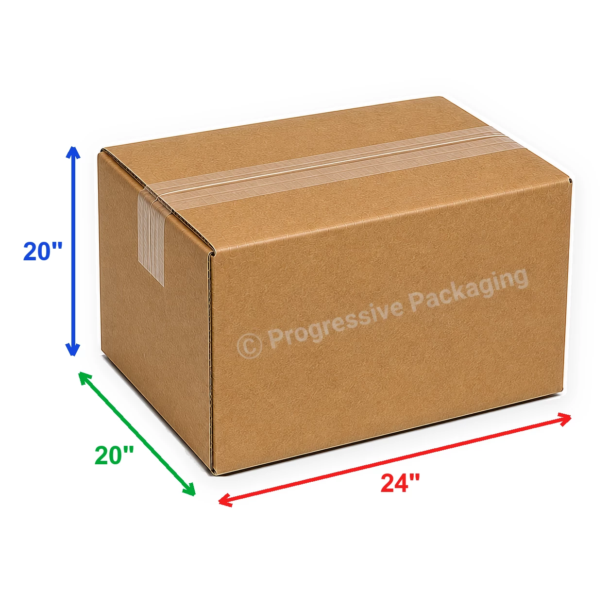 24 x 20 x 20″ Corrugated Boxes (10/bundle)