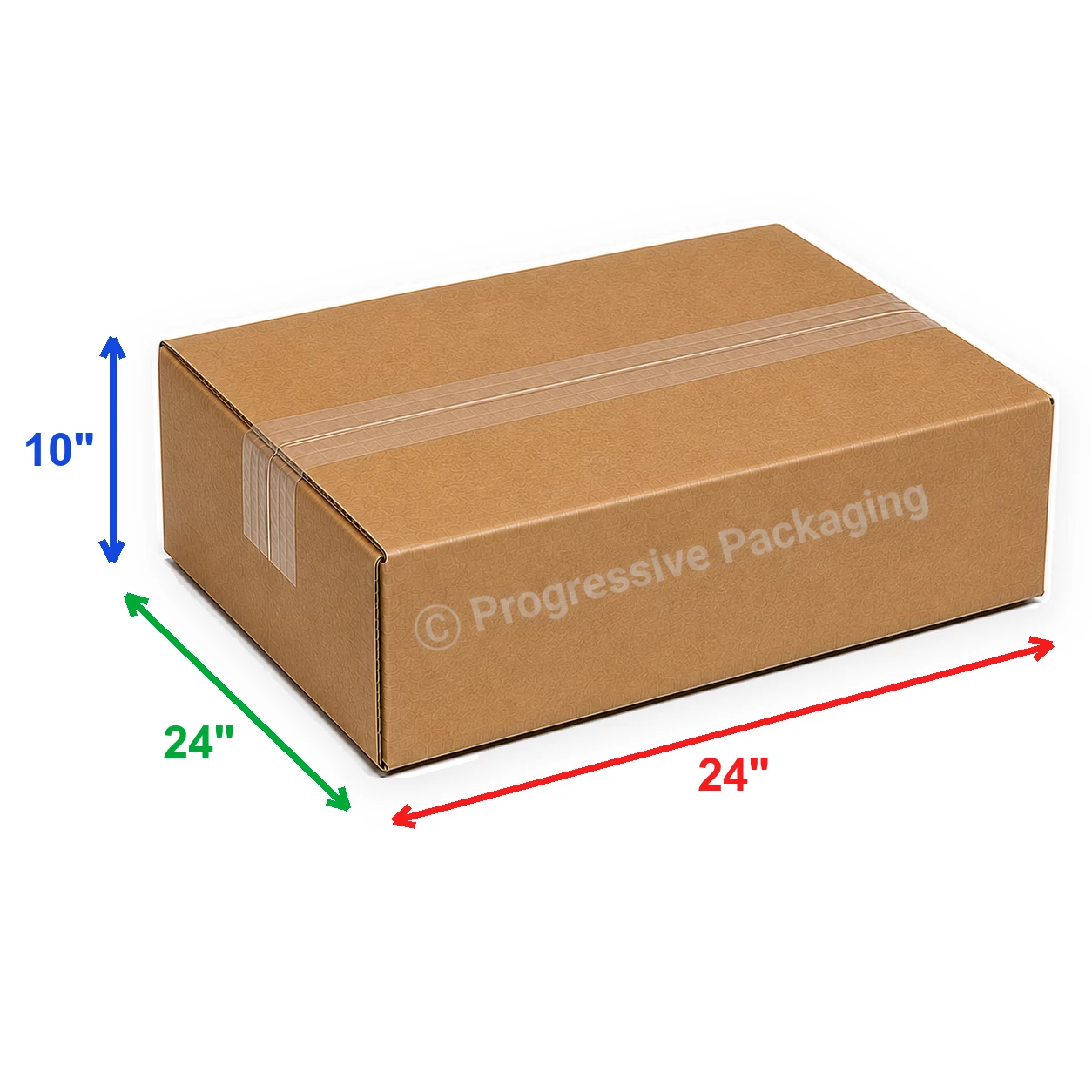 24 x 24 x 10″ Corrugated Boxes (10/bundle)