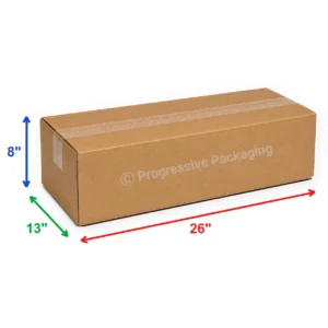 26 x 13 x 8″ Corrugated Boxes (20/Bundle)