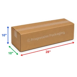 28 x 10 x 10″ Corrugated Boxes (25/Bundle)