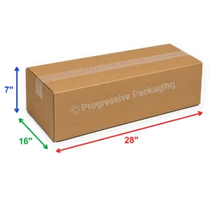 28 x 16 x 7″ Corrugated Boxes (20/Bundle)