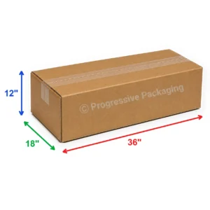 36 x 18 x 12″ Corrugated Boxes (15/Bundle)