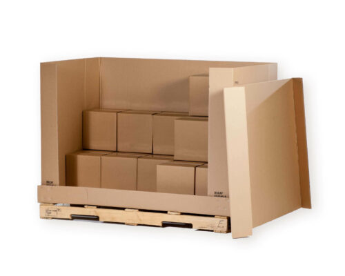 58 x 41 x 45" Air Freight Bulk Cargo Container w/Pallet