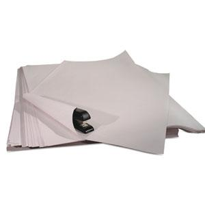 24 x 36" 30# Tri-Folded Poly Wrapped Newsprint Sheets (25 lbs / bundle)