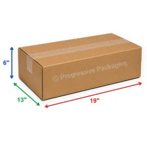 19 x 13 x 6″ Flat Corrugated Boxes