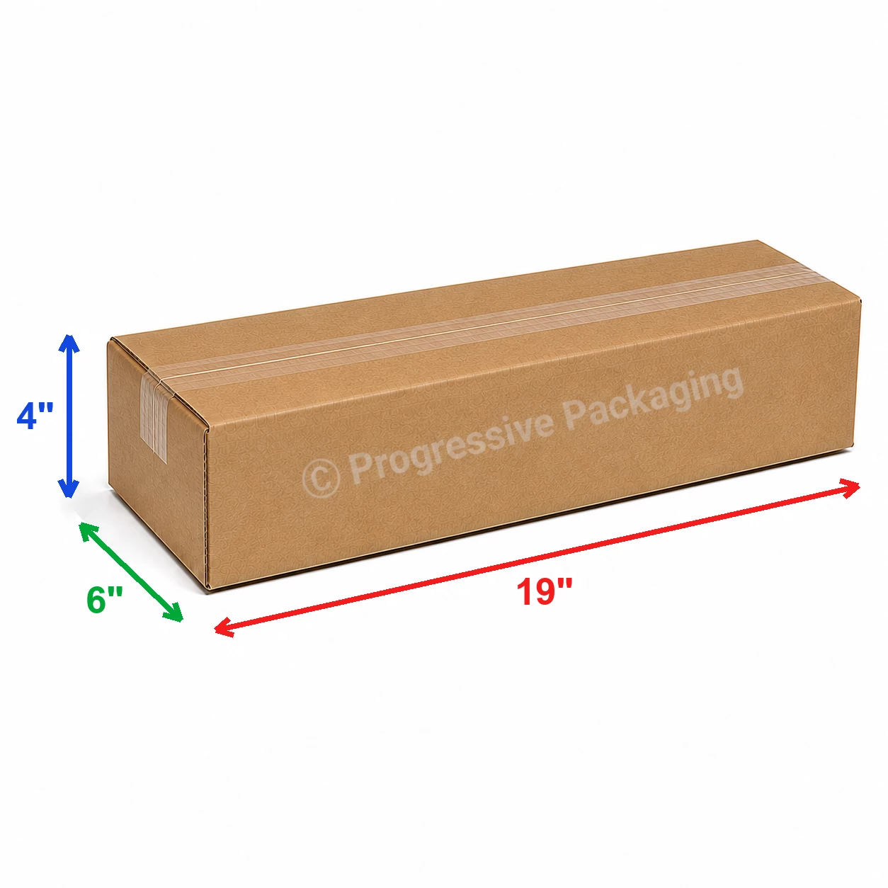 19 x 6 x 4″ Long Corrugated Boxes