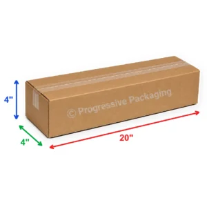 20 x 4 x 4″ Long Corrugated Boxes