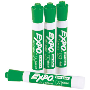 Expoยฎ Green Dry Erase Markers