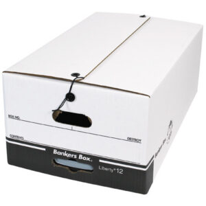 24 x 15 x 10 1/2" String and Button File Storage Boxes (12/case)