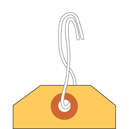 12" Tag String (1000/bundle)