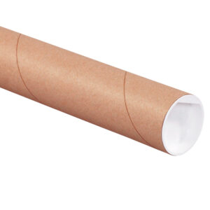 2 x 6" Kraft Tube (50/Case)