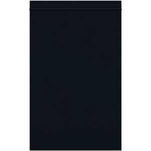 6 x 9" - 2 Mil Black Reclosable Poly Bags