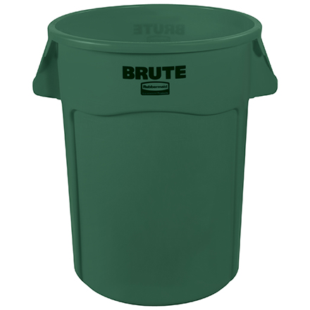 Rubbermaid® Brute® Trash Can - 44 Gallon, Green