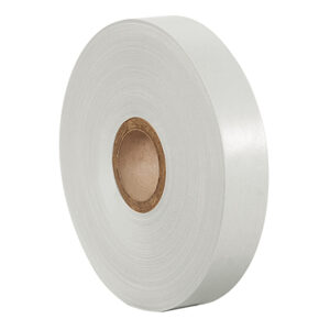 3" x 600' White Tape Logic® #6000 Non Reinforced Water Activated Tape