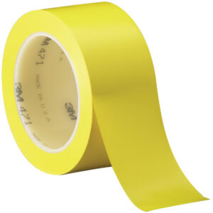 2" x 36 yds. Yellow 3M Vinyl Tape 471