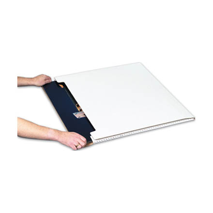 Jumbo White Fold-Over Mailers Category Image