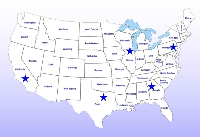 Distribution Map