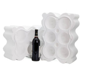 6 Bottle Foam Wine Shipper Insert - 750ml